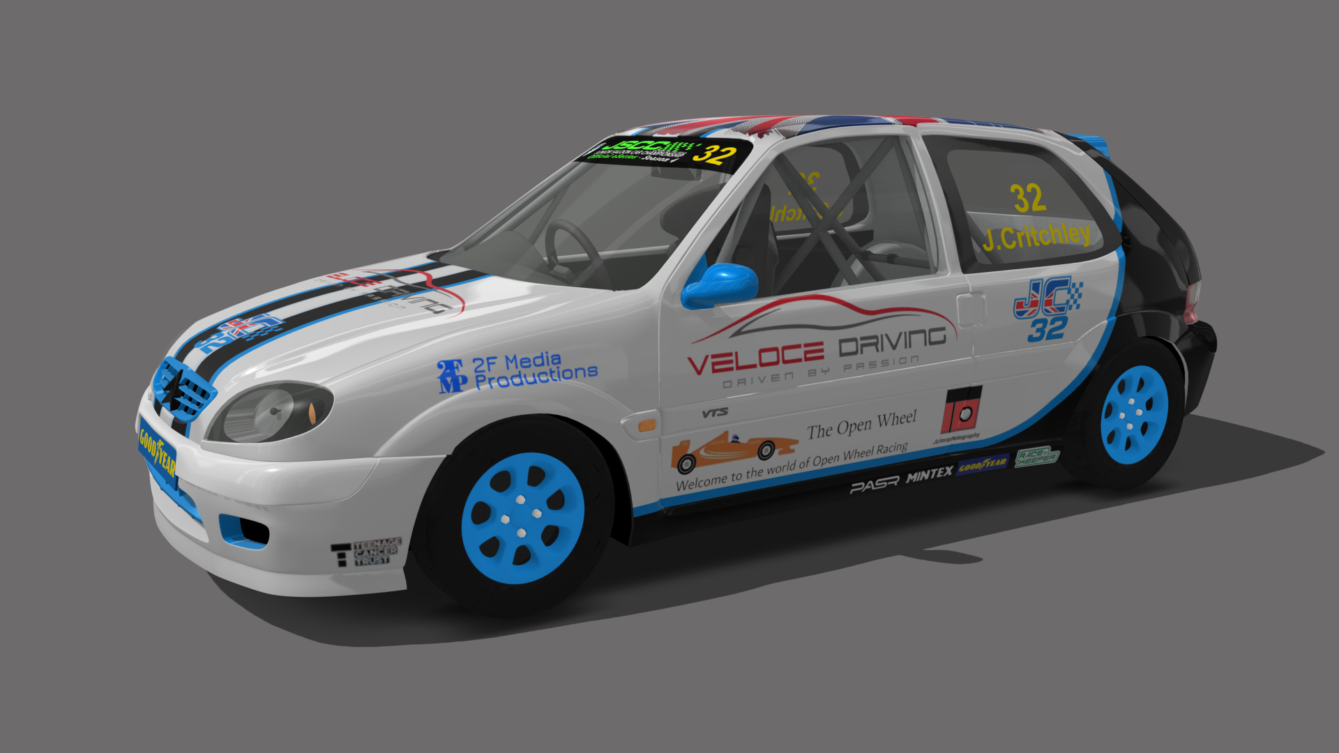 Jake Critchley JSCC Livery